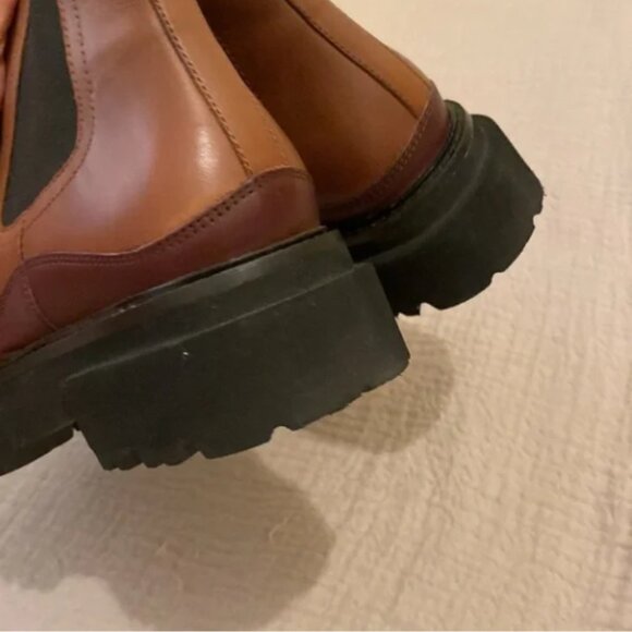 Seychelles • brown leather chelsea boots - Picture 11 of 11